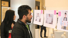 Kirkuk orphans hang their wishes on wall of hope